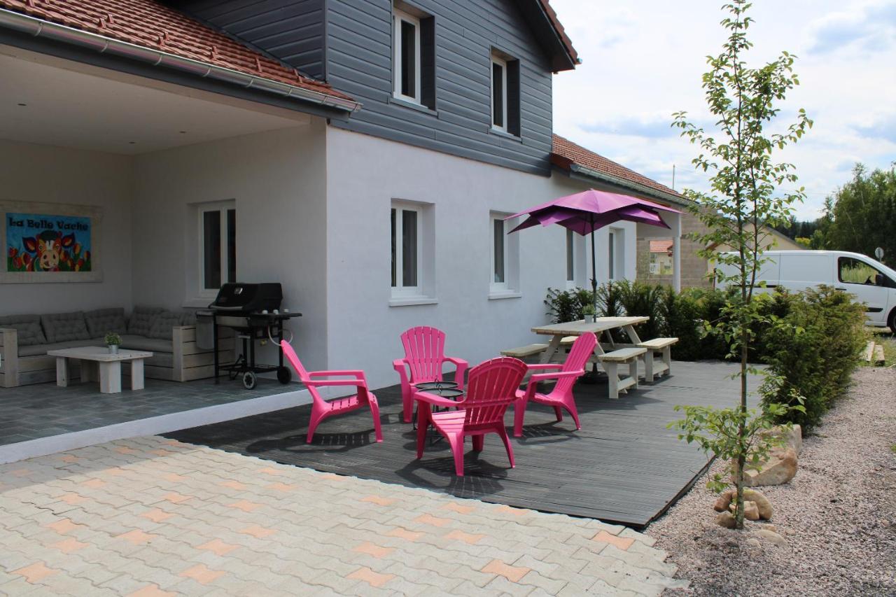 La Belle Vache Villa Aumontzey Exteriör bild